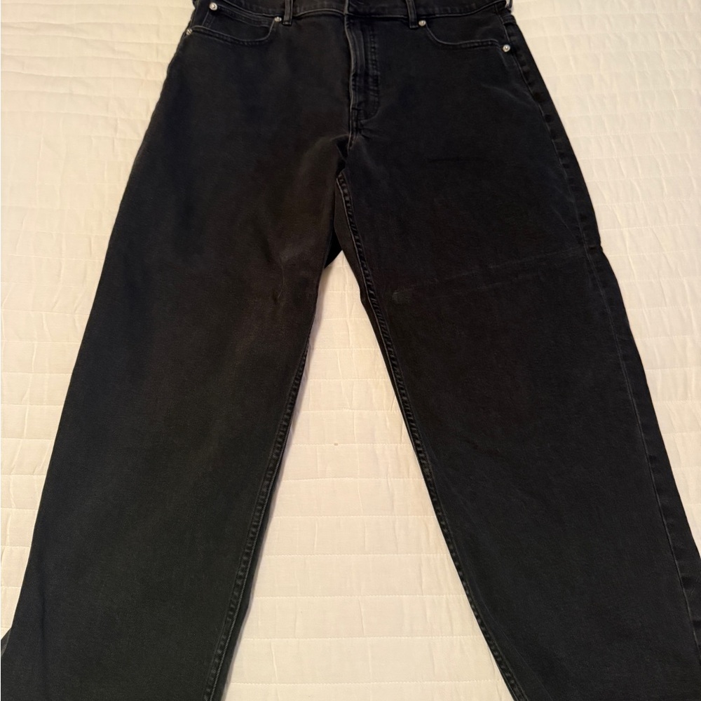 Everlane High Rise Black Jeans Classic Style